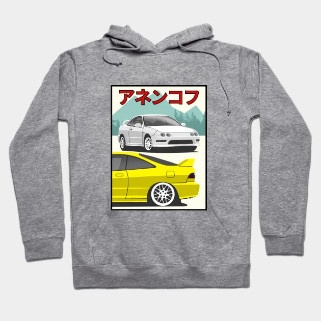 Honda Integra Hoodie by Rebellion Store